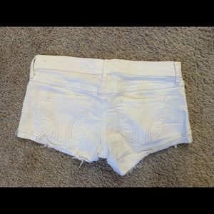 Hollister White Shorts